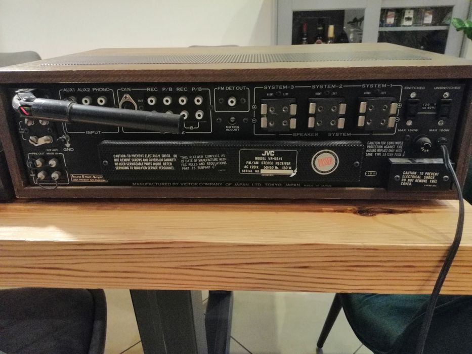 Zestaw vintage audio 100 procent sprawny