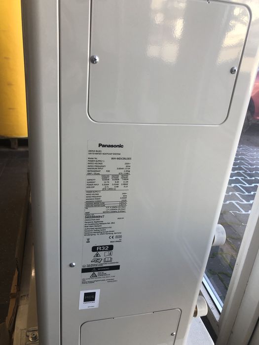 Panasonic pompa ciepła 9kw J WH-MDC09J3E5 R32
