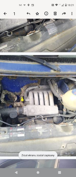 VW transporter T4 2.4 karawela na części