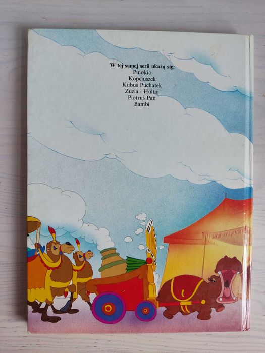 Książka bajka ‘’Dumbo’’ Walt Disney