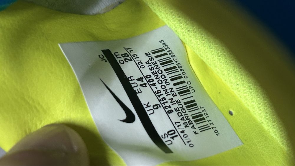 Nike Mercurial X chuteiras 44