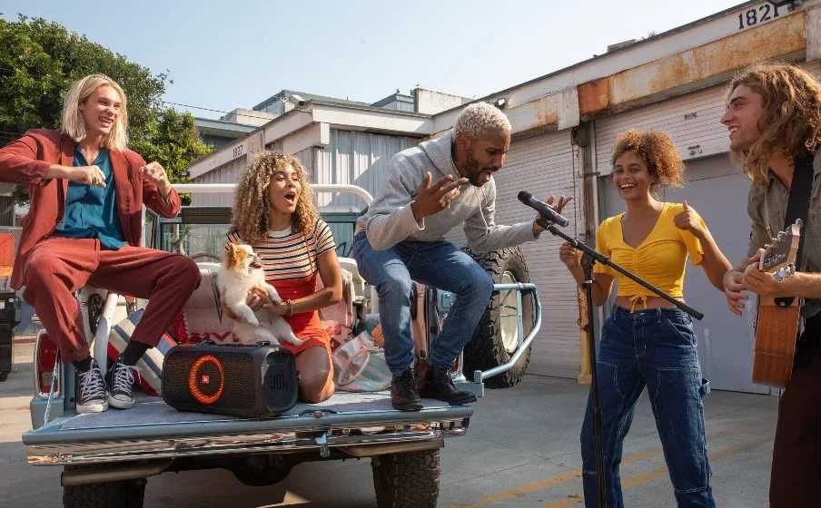 2шт мікрофонів Радіосистема JBL Partybox Wireless Microphone караоке