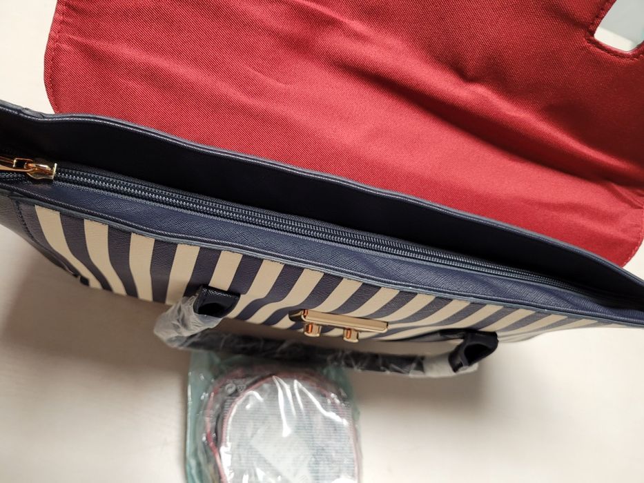 Torba w paski marynarska nowa