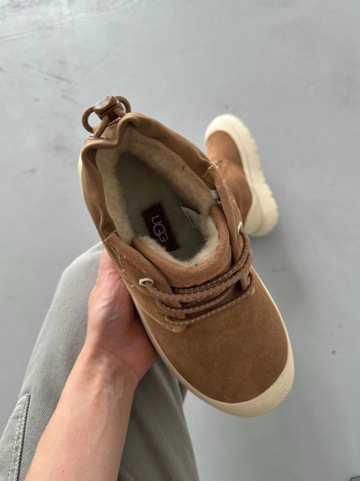 Уггі UGG Neumel Hybrid Chestnut Whitecap premium натуральні замш і овчина