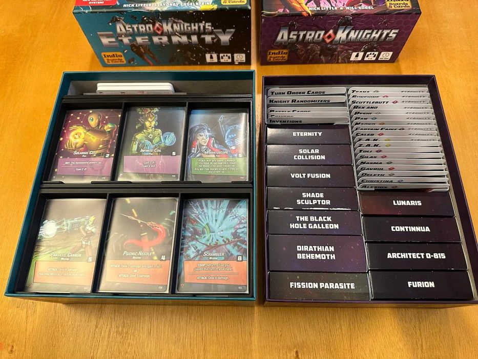 Astro Knights + Eternity expansion – insert (deluxe player boards)