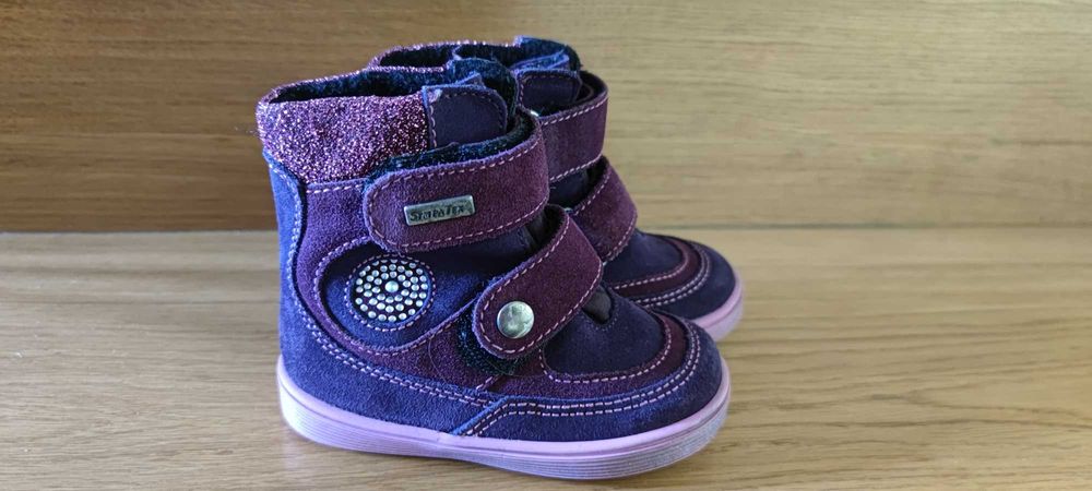 Jak nowe 20 skóra firmowe Richter buty jesienne trzewiki dziewczęce
