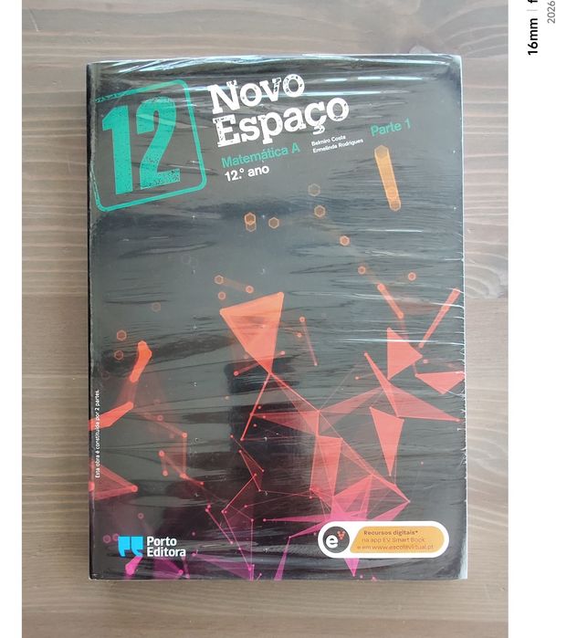 Manuais escolares Matemática A do 12°