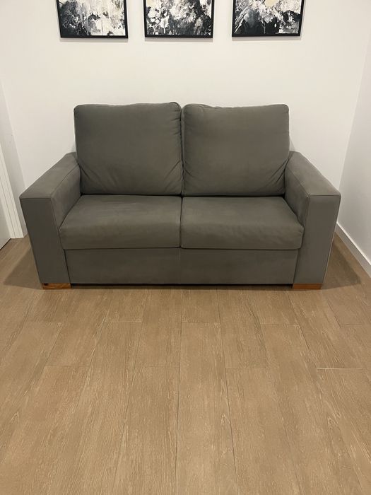 Sofa 2 lugares cinzento