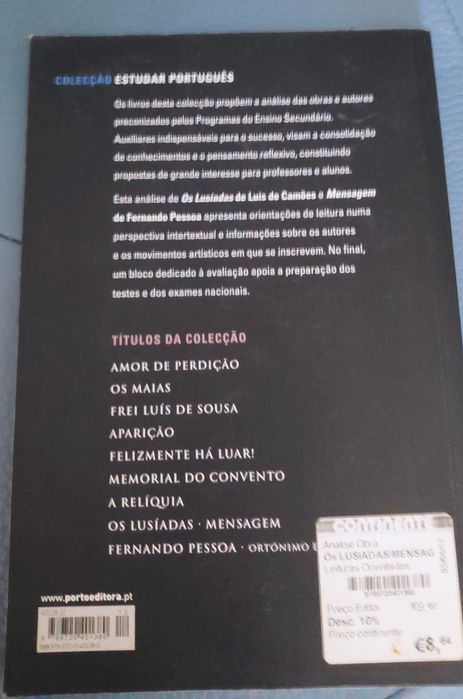 Livros resumo obras literárias portuguesas