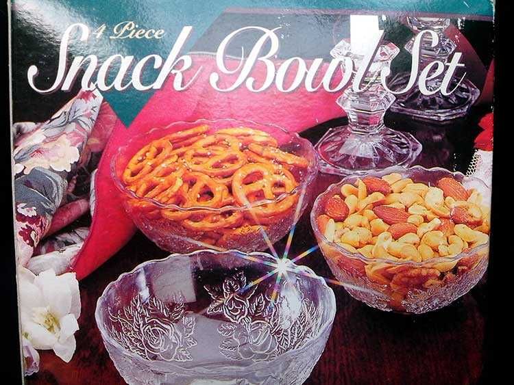 Комплект для закусок "Snack Bowl Set"