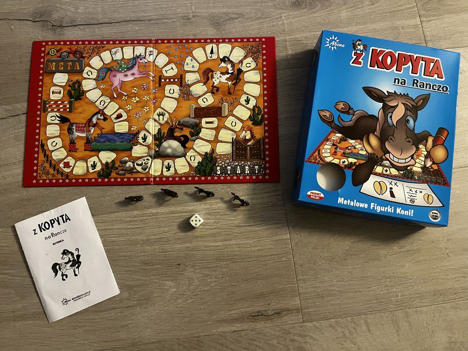 Gra planszowa Z kopyta na ranczo