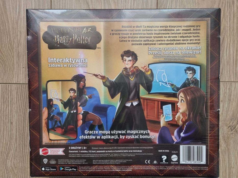 Pictionary Air Harry Potter PL, nowa, w folii