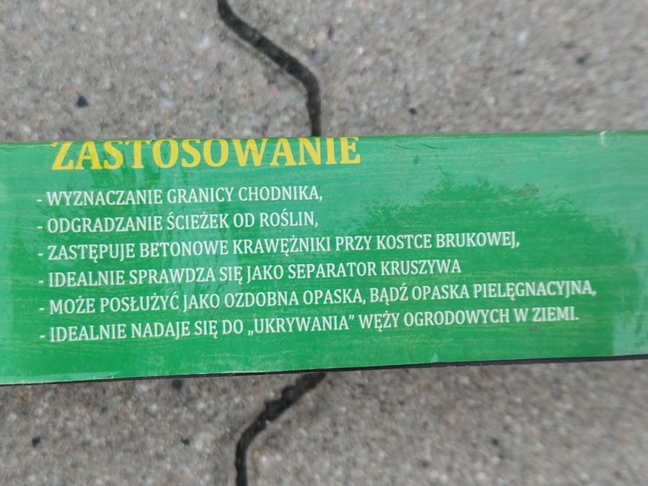 Obrzeża trawnikowe