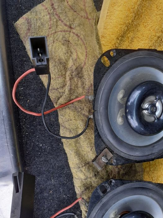 Colunas som para carro Kenwood de duas vias de 100W usadas mas estão 100% ok.