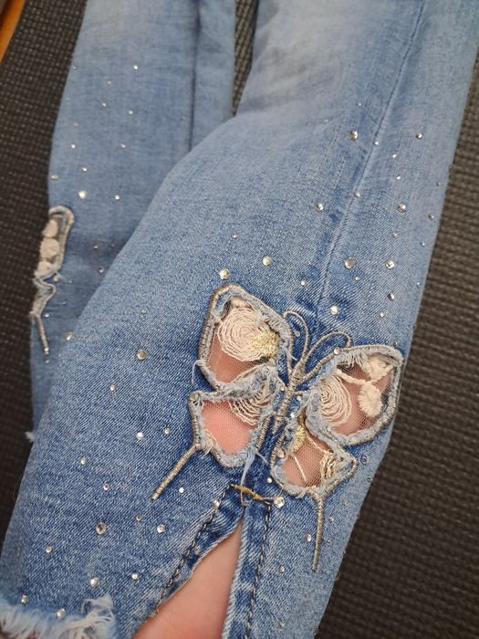 Piękne jasne skinny damskie Redial M/L