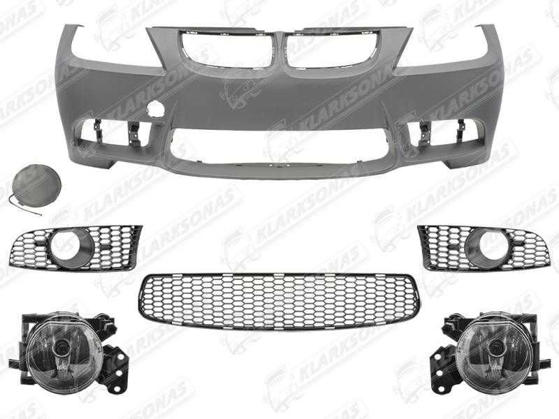 Бампер M3 Style (M3 Look) на BMW 3 (E90, E91) 2005-2008 (343257)