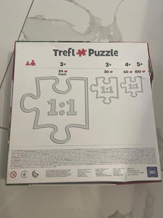 Puzzle trefl 3 +