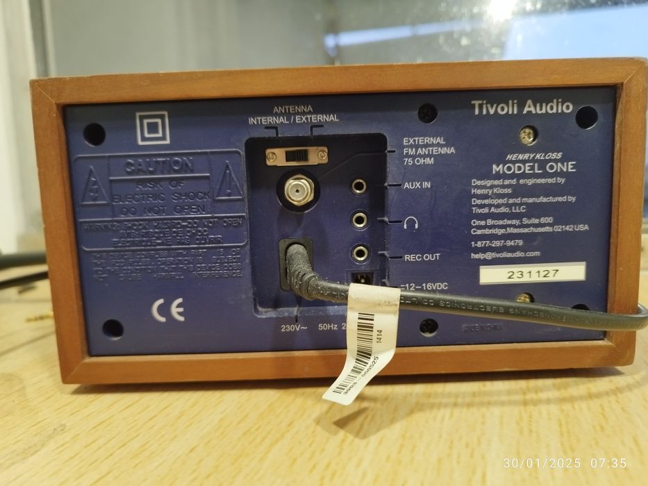 Tivoli Áudio Model One