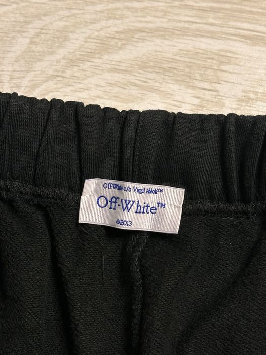 Шорти Off-White Mary skate | Чорні чоловічі шорти Оф вайт