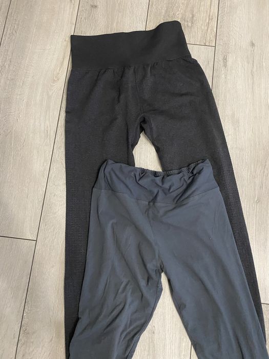 Leginsy dwie pary damskie rozmiar s/m