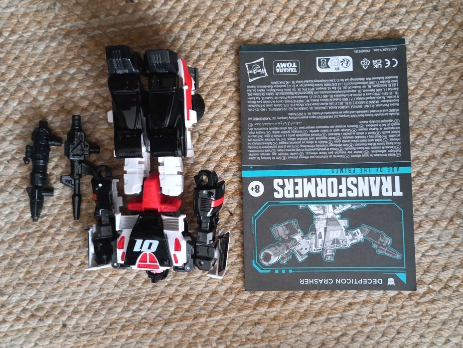 Transformers Age of the Primes – Crasher Deluxe Class