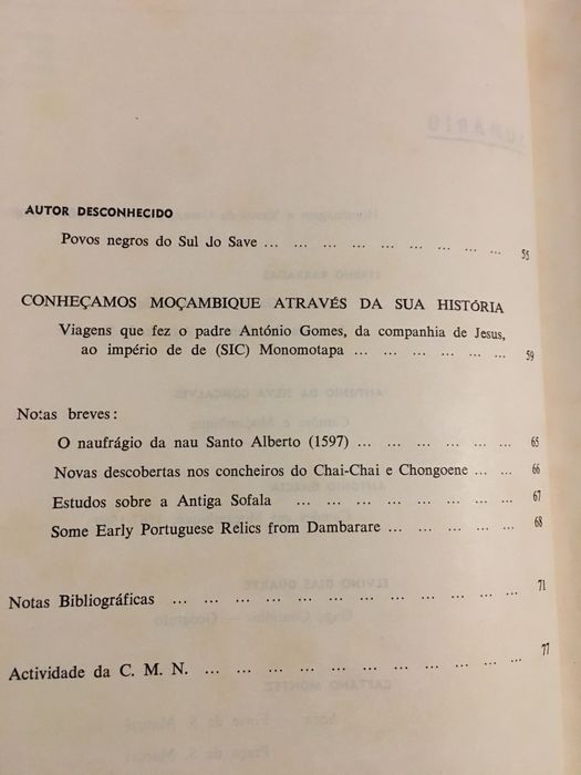 Os Portugueses em África/ Monumenta Moçambique/ Porto e Descobrimentos