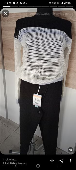 Komplet damski Raw L