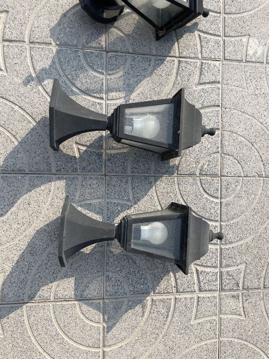 Aplique de parede e muro/poste