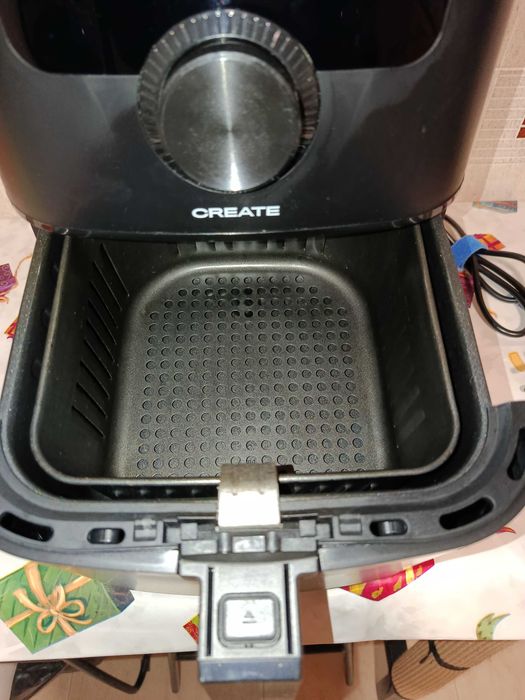 Air Fryer Create Fryer Air Pro Black – 3.5L (1500W) – Como Nova