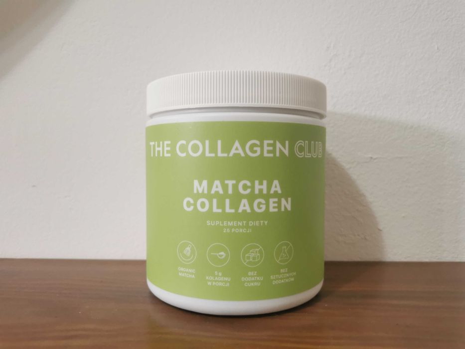 Nowy The Collagen Club Matcha Collagen kolagen 212.5 g
