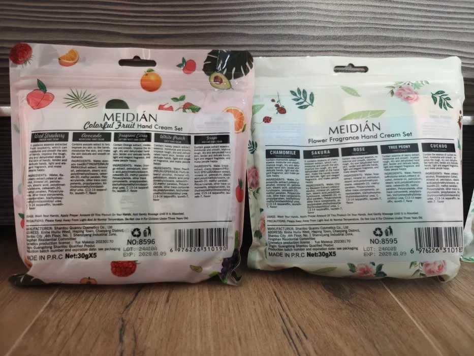 Conjunto Creme Mãos Meidian