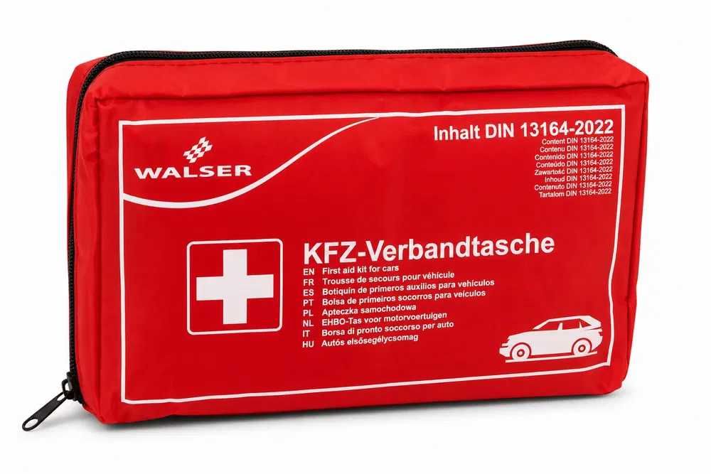 Samochodowa apteczka pierwszej pomocy – DIN 13164:2022 – nowa z Austrii verbandtasche aus Österreich