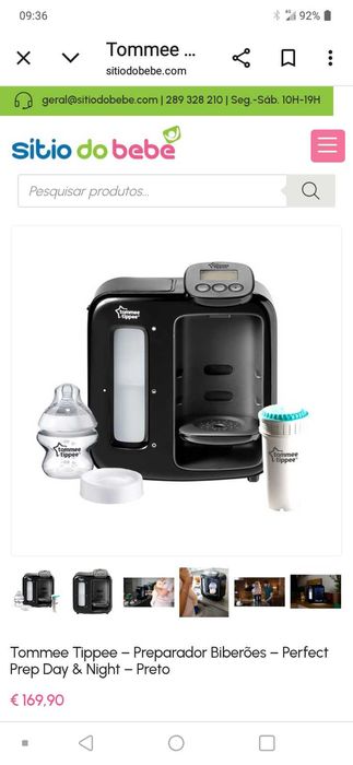 TOMMEE TIPPEE preparador de biberao como novo