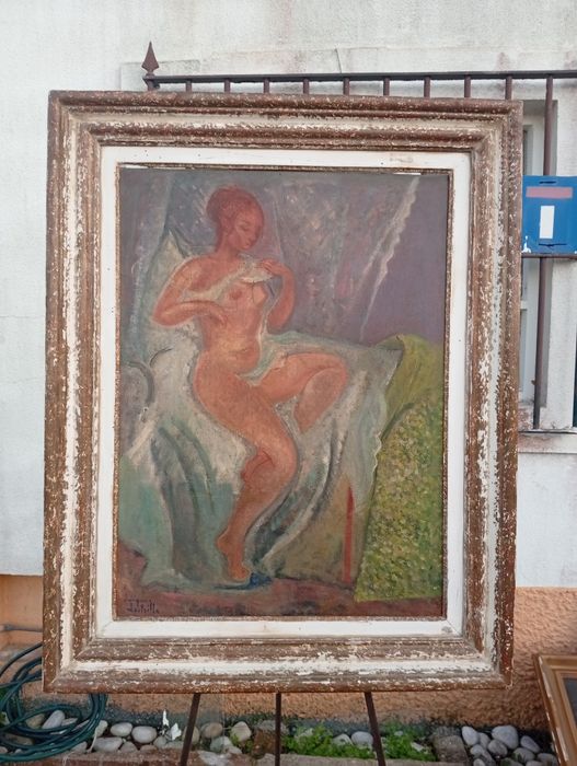 Pintura a óleo sobre tela