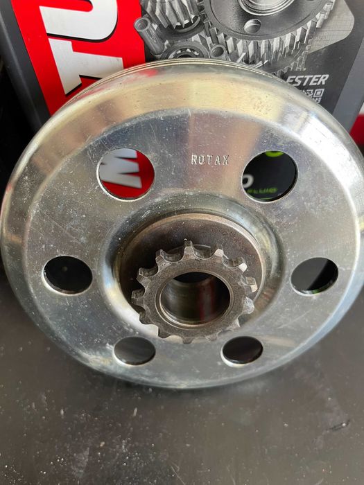 Kart- Campânula original Rotax + 2 pinhons