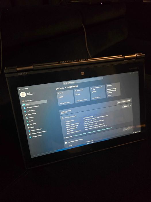 Laptop ThinkPad Lenovo Yoga 260 2-in-1 | Windows 11 | i5-6200U 2.3GHz | 250 SSD | 8GB RAM