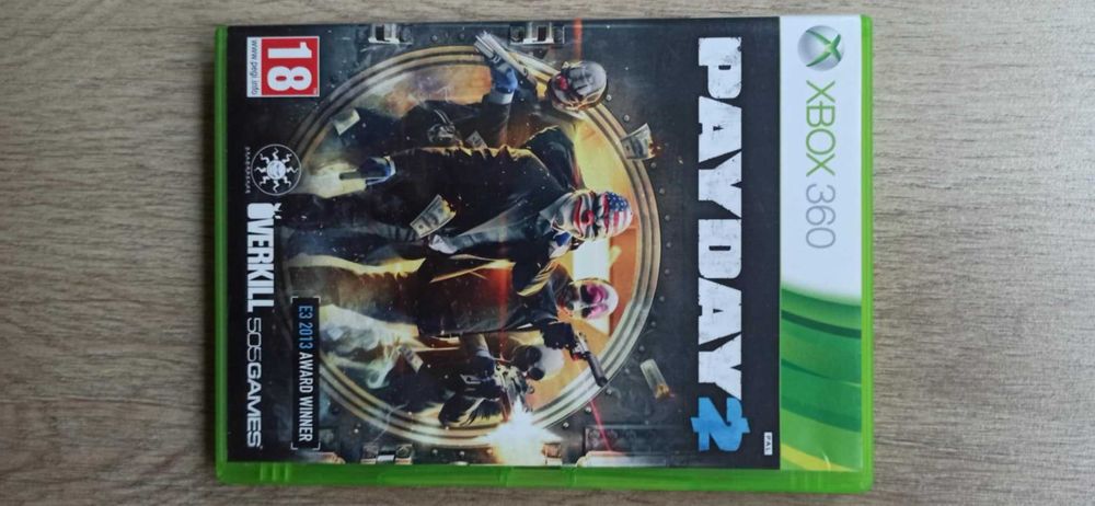 Gra xbox 360 PayDay 2