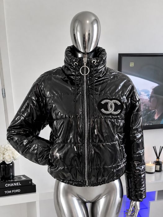 Kurtka Lakierowana Chanel