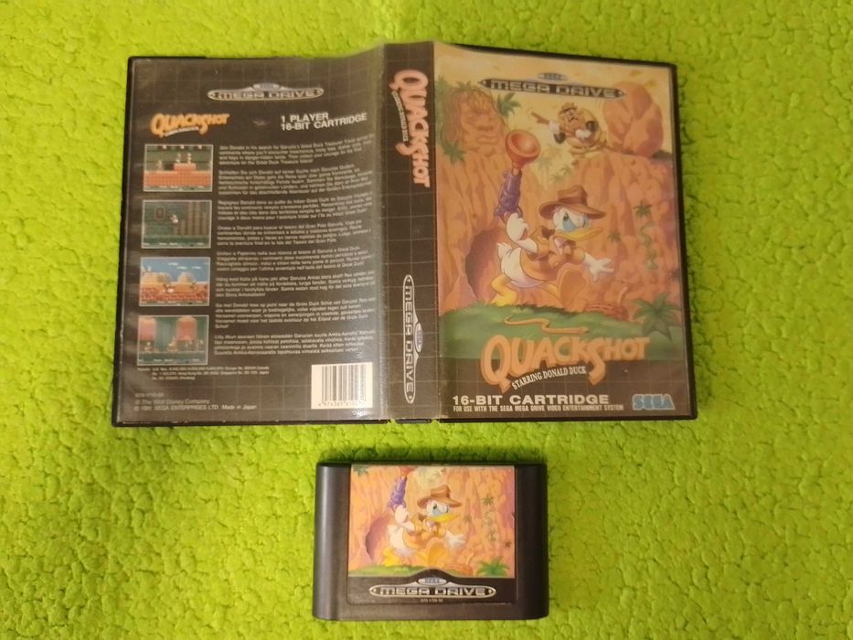 SEGA Quackshot brak instrukcji