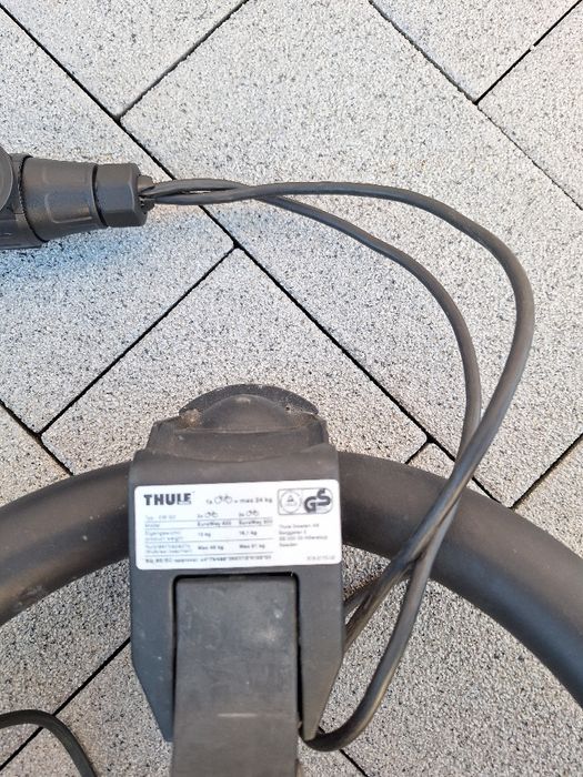 Platforma na hak thule. Bagażnik rowerowy na hak. Thule Euroway 920
