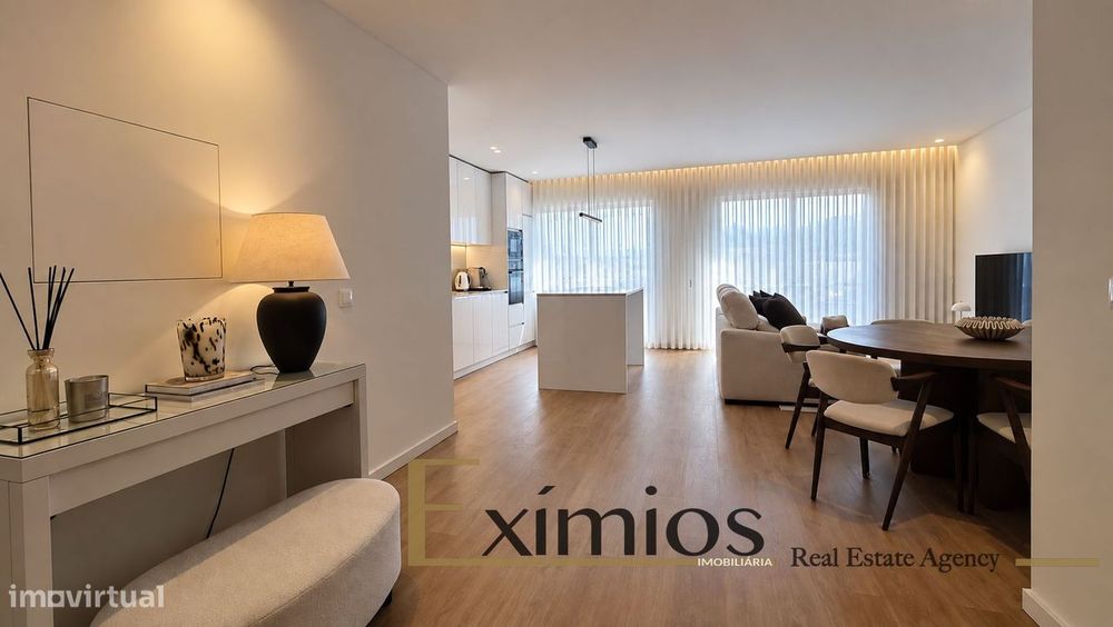 Apartamento T2 com garagem fechada, em Vila do Conde