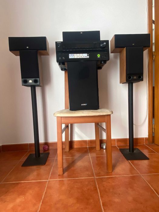 Sistema de som/ Home Cinema 7.2 composto Onkyo, Energy e Monitor Audio