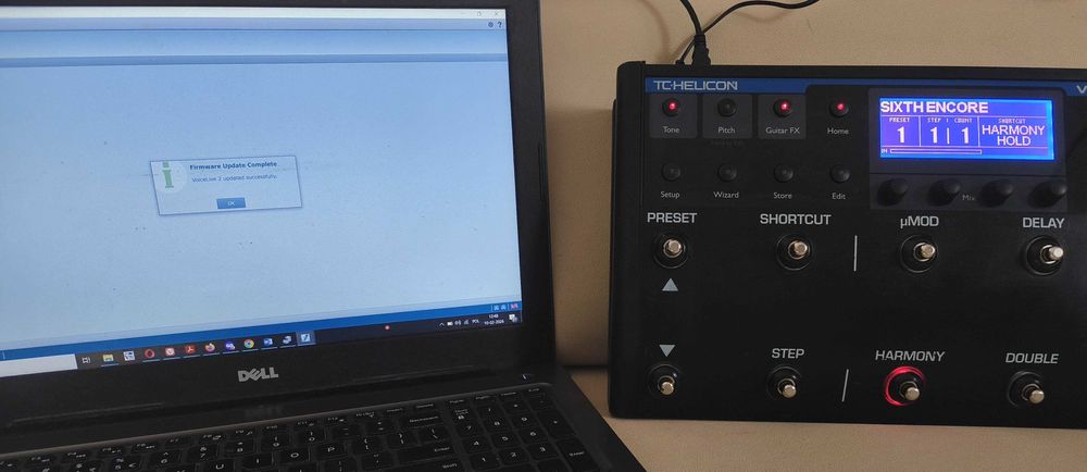 TC Helicon VoiceLive 2, Nowe oprogramowannie 1.5.11B156 Instrukcja PL