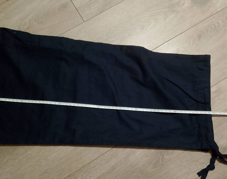 Spodnie przewiewne bawełniane imitacja lnu. Rozmiar 50. Nowe