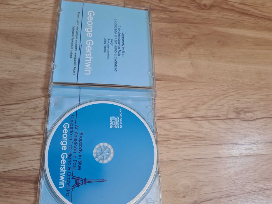 George Gershwin Rhapsody in Blue american in paris cd