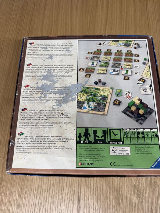 Gra planszowa Minecraft - Ravensburger.
