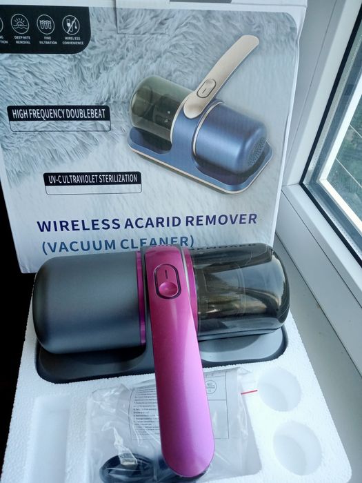 Ручний бездротовий УФ-пилосос для диванів з USB зарядкою