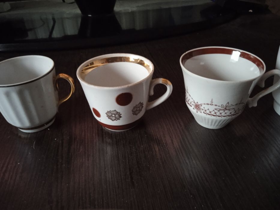Чашки кофейные производства СССР.