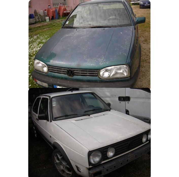 Golf 2 e Golfs 3 para peças