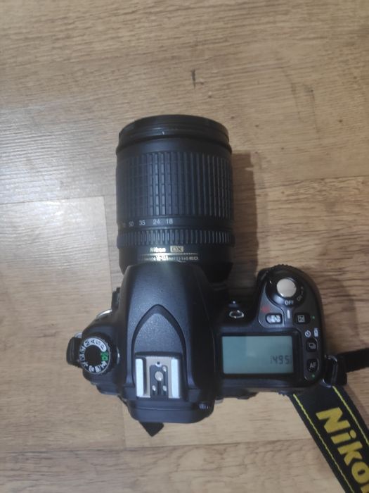Nikon D80 plus obiektyw Nikkor 18 – 135mm